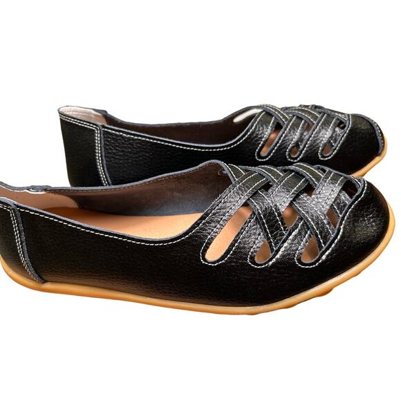 VenusCelia Women's Comfort Walking Casual Flat Loafer, Size 8 Stylish Footwear - Picture 5 of 7